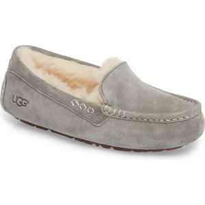 UGG | ANSLEY SLIPPER (Light Grey Suede)
